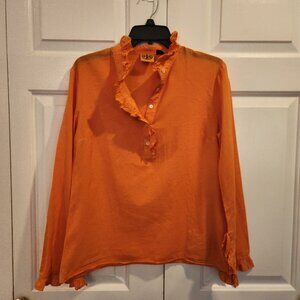 Tory Burch Ruffle Collar Blouse